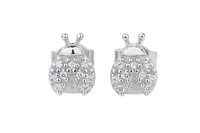 Orecchini Idee Preziose dal 1987 Bambino in Oro bianco Zircone IP.OK18B/202 - IP.OK18B/202